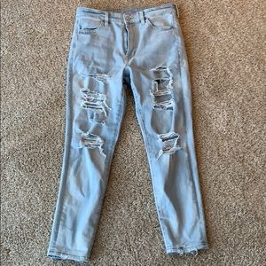 American Eagle Destroyed Jeggings